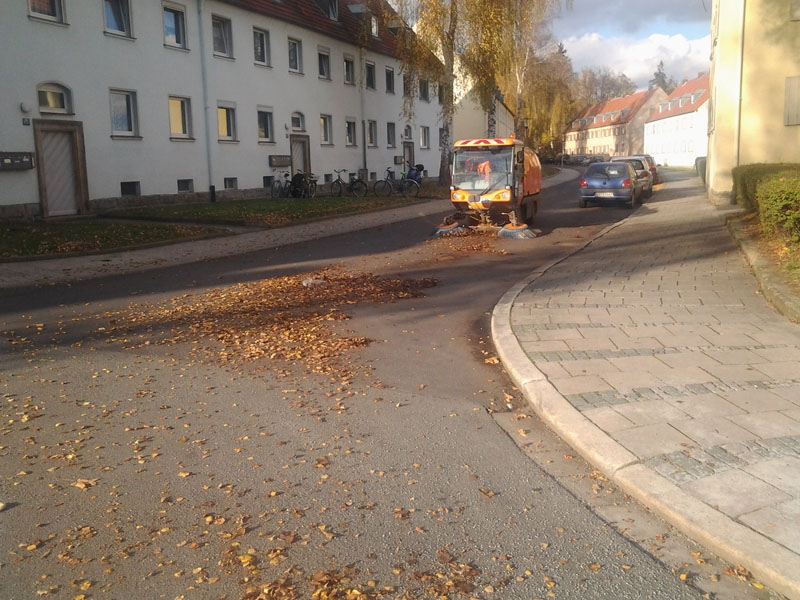 Gehwegreinigung