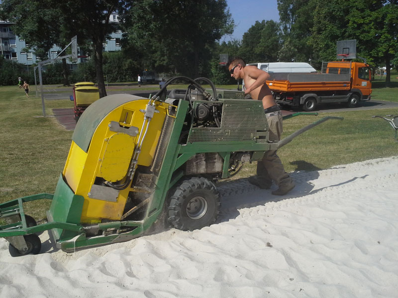 Sandarbeiten