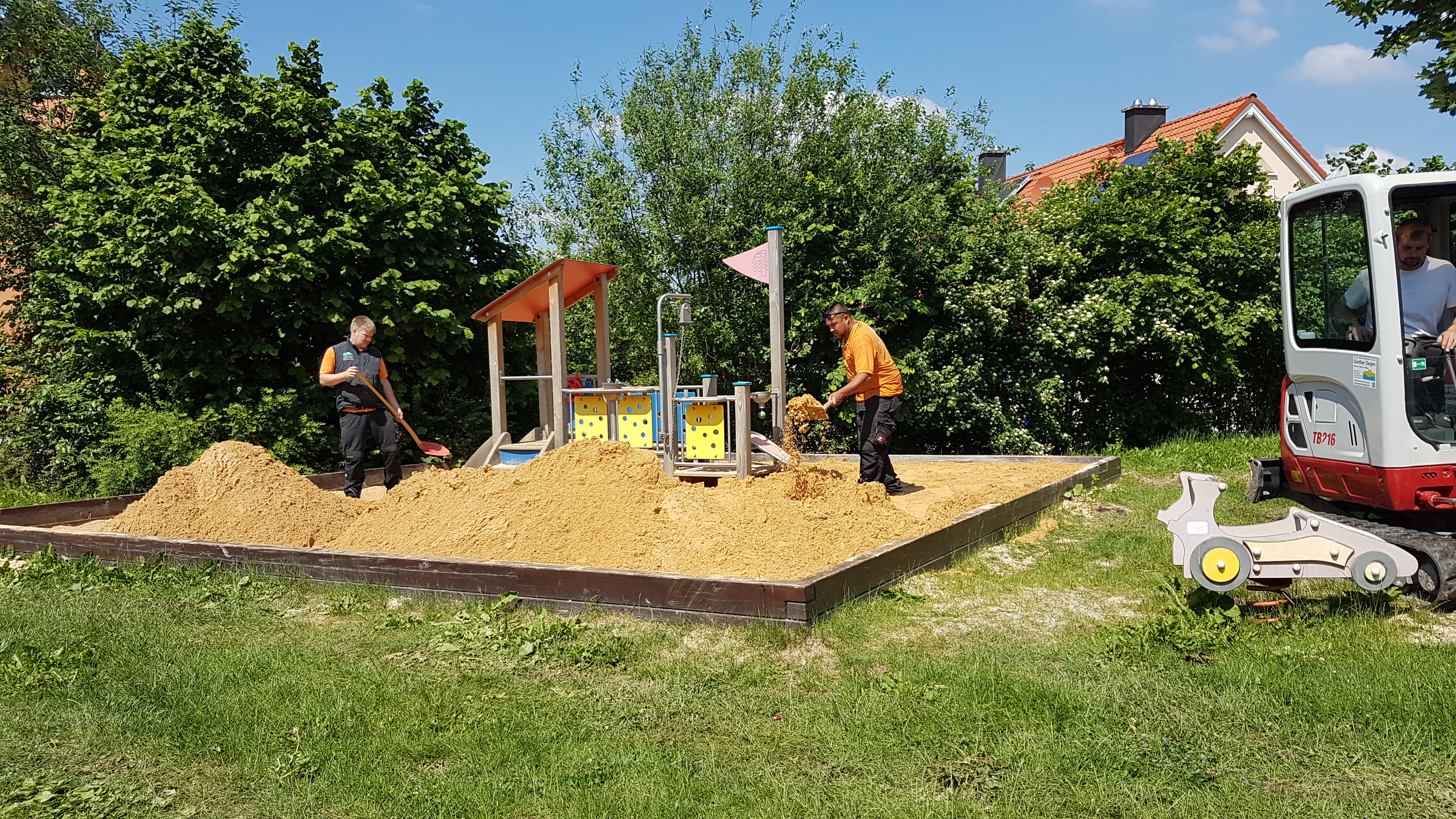 Sandarbeiten