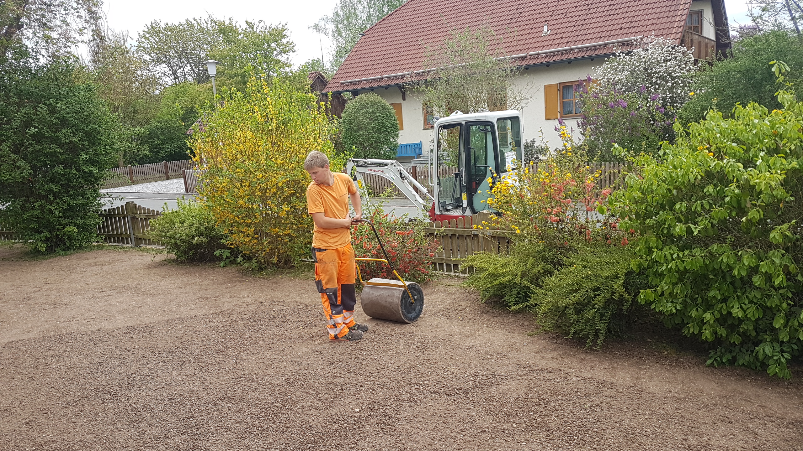 Landschaftsgärtnerische Tätigkeiten