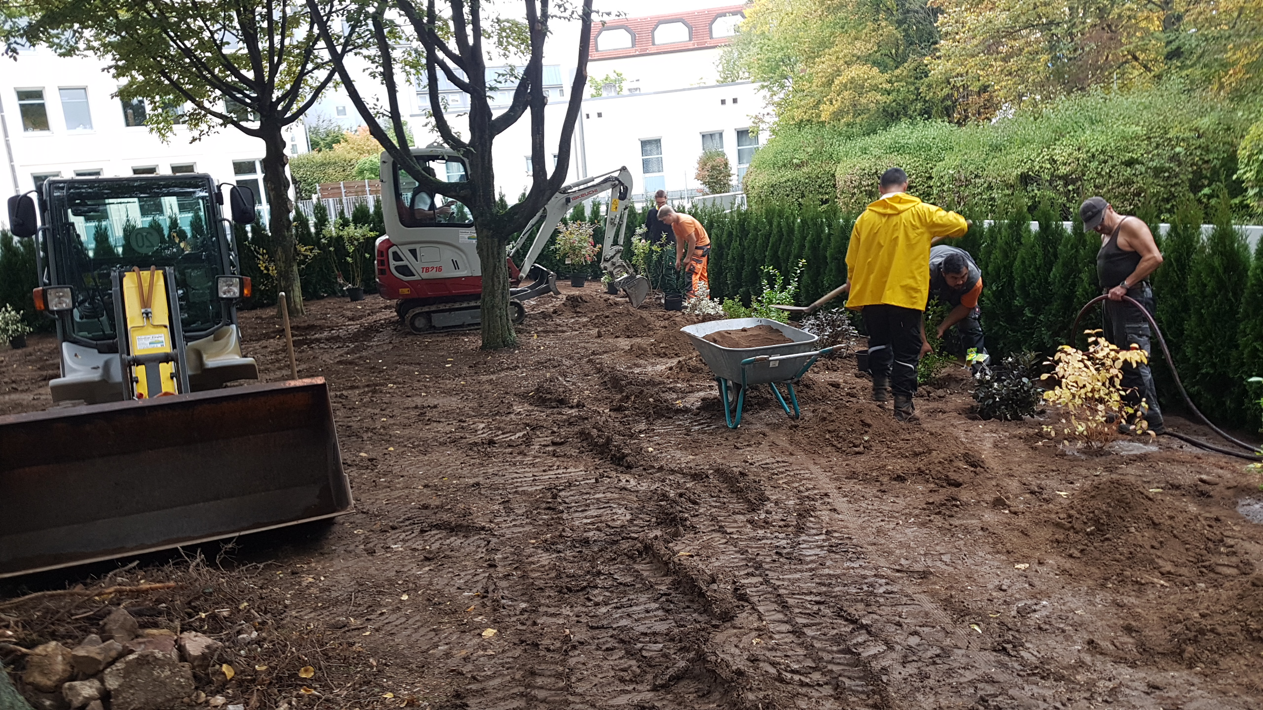Landschaftsgärtnerische Tätigkeiten