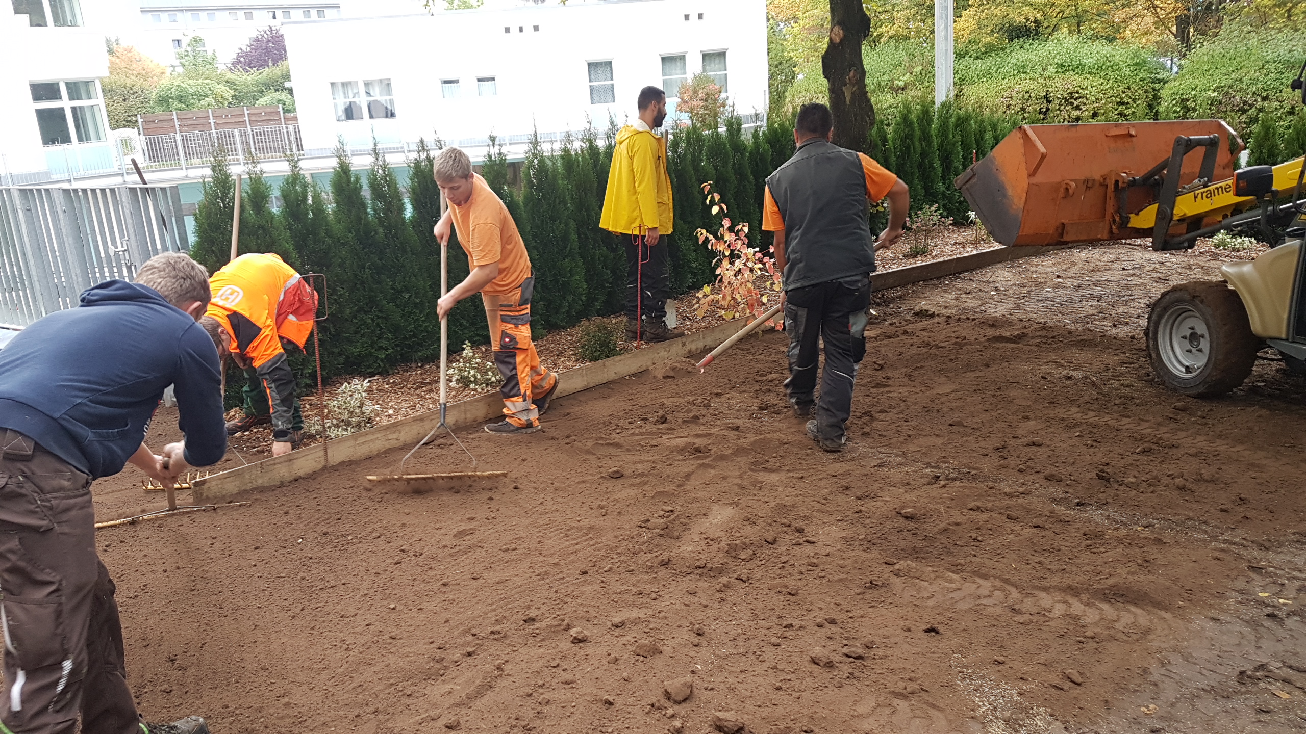 Landschaftsgärtnerische Tätigkeiten
