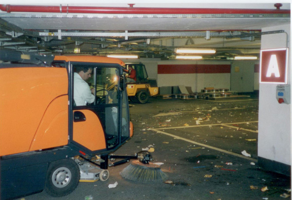 Tiefgaragenreinigung